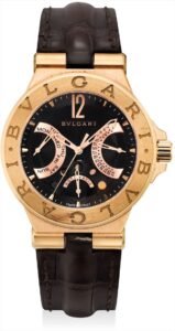 BulgariDiagono Retrograde moonphase Ironman DGP42GMP